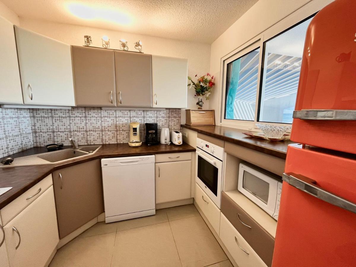 Barcaresa-Ravissant Appartement Piscine Vue Mer Wifi Parking Gratuit Le Barcarès Buitenkant foto