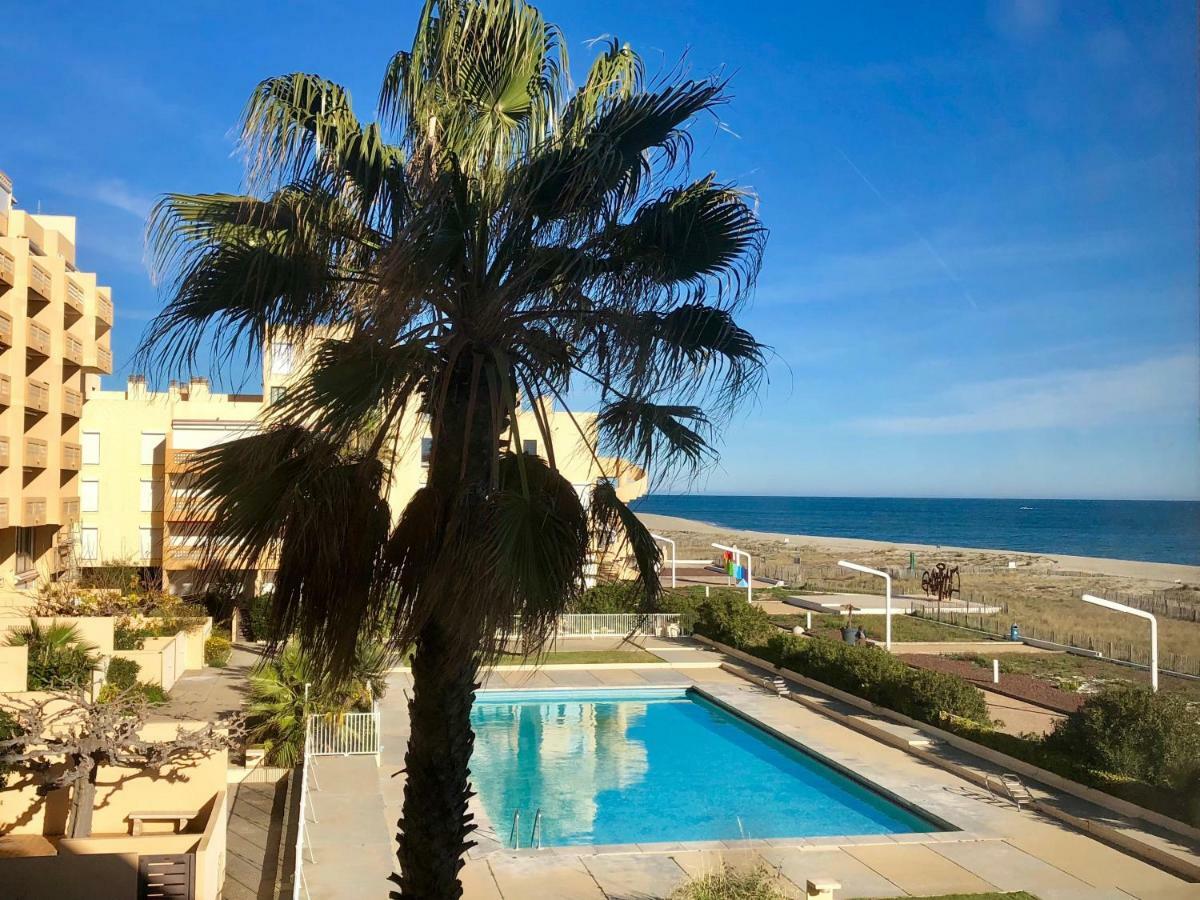 Barcaresa-Ravissant Appartement Piscine Vue Mer Wifi Parking Gratuit Le Barcarès Buitenkant foto