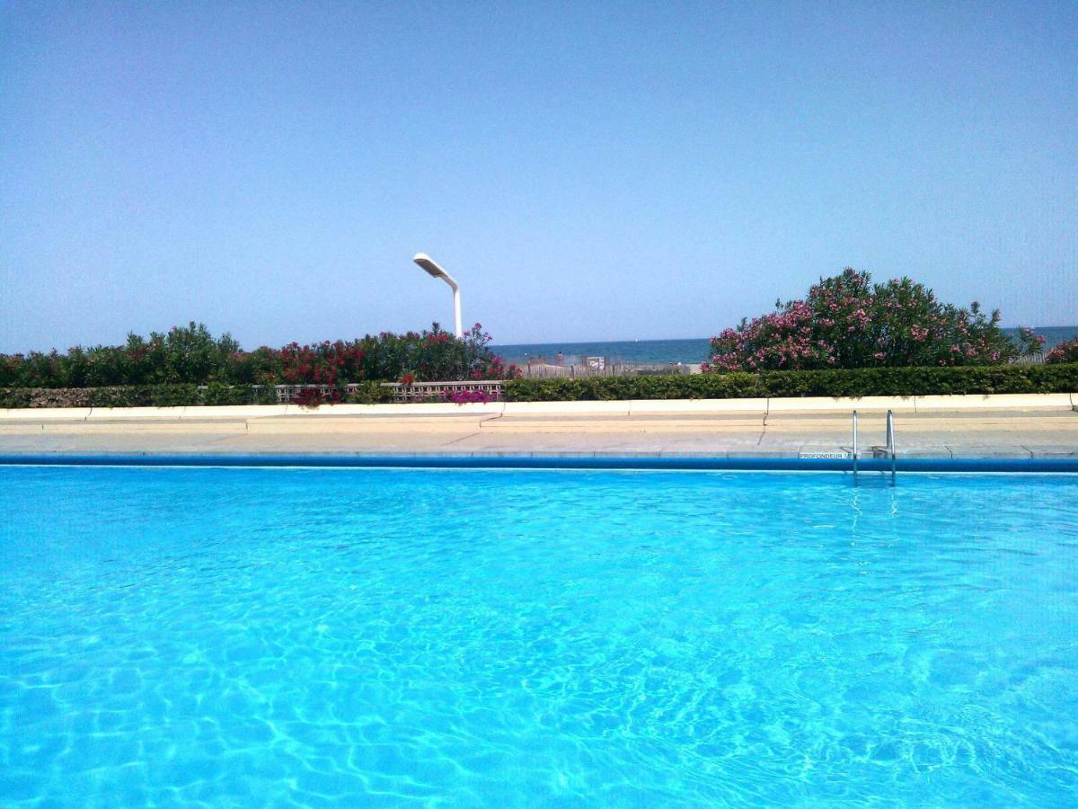 Barcaresa-Ravissant Appartement Piscine Vue Mer Wifi Parking Gratuit Le Barcarès Buitenkant foto