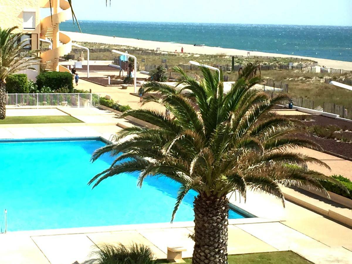 Barcaresa-Ravissant Appartement Piscine Vue Mer Wifi Parking Gratuit Le Barcarès Buitenkant foto