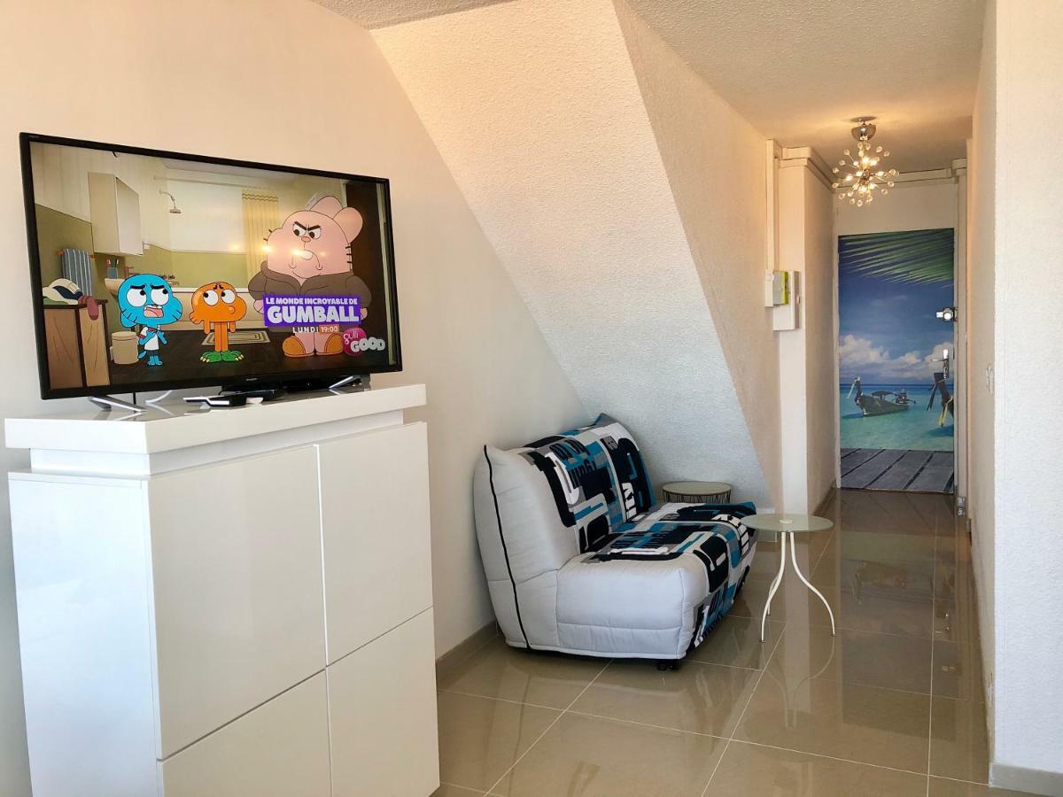 Barcaresa-Ravissant Appartement Piscine Vue Mer Wifi Parking Gratuit Le Barcarès Buitenkant foto